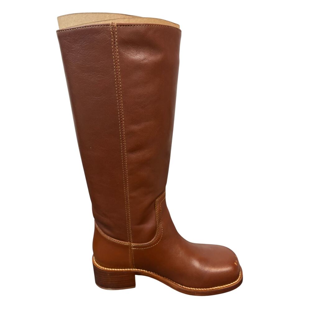 Steve Madden Riggs Knee High Tall Boots Western Country Preppy Fall Winter 8 - Picture 7 of 14